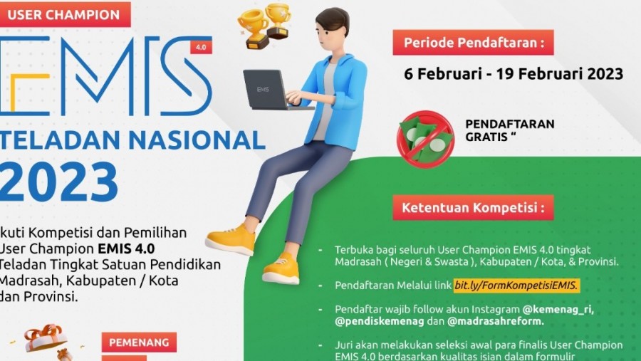 Foto - Kemenag Selenggarakan Kompetisi User Champion EMIS Teladan 2023